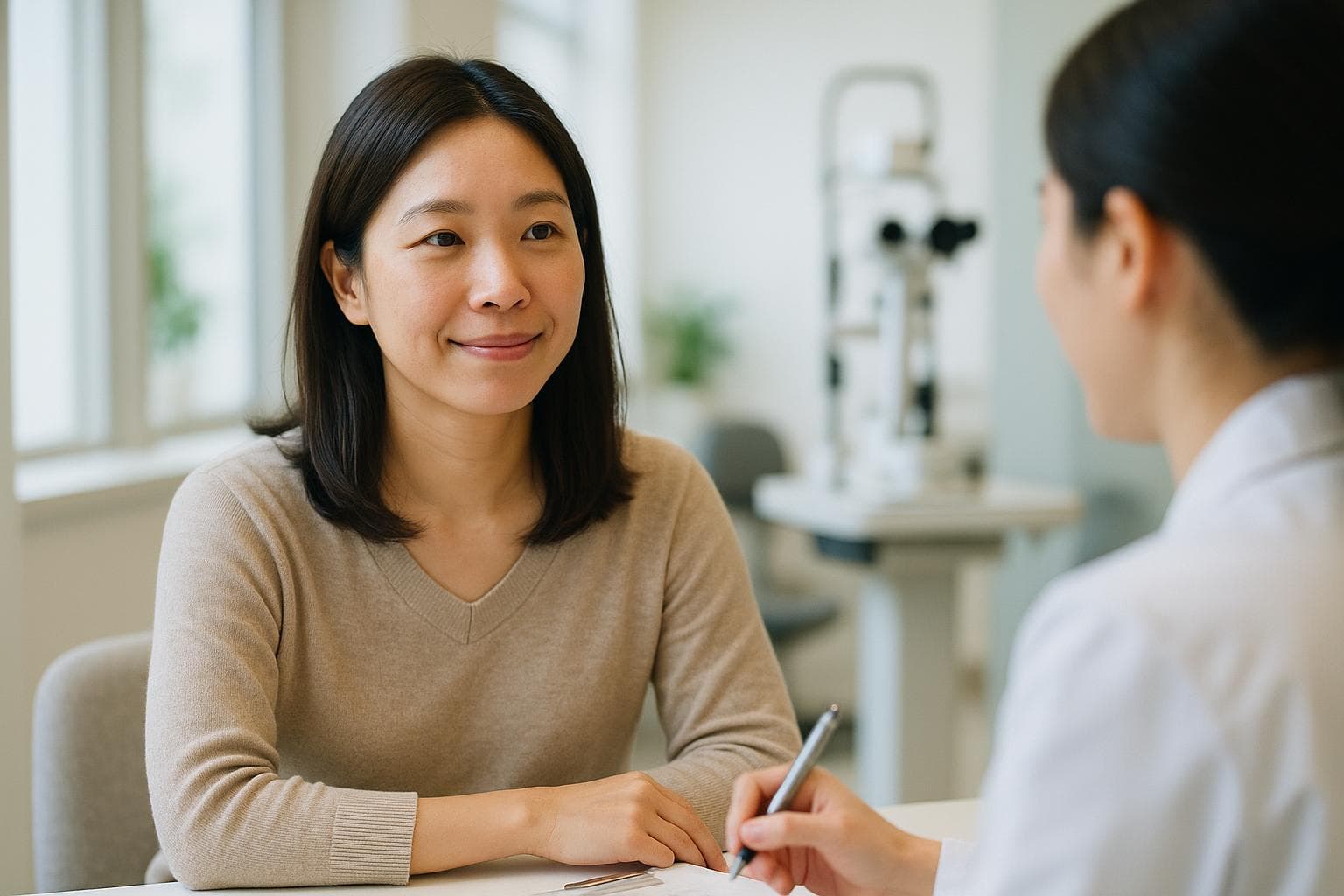 Healing 眼科金善英院長的專科資歷與學會會員證明