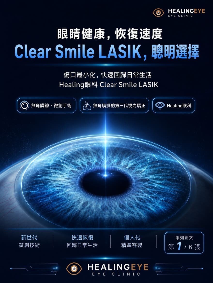 全飛秒 SMILE 近視雷射 — 1